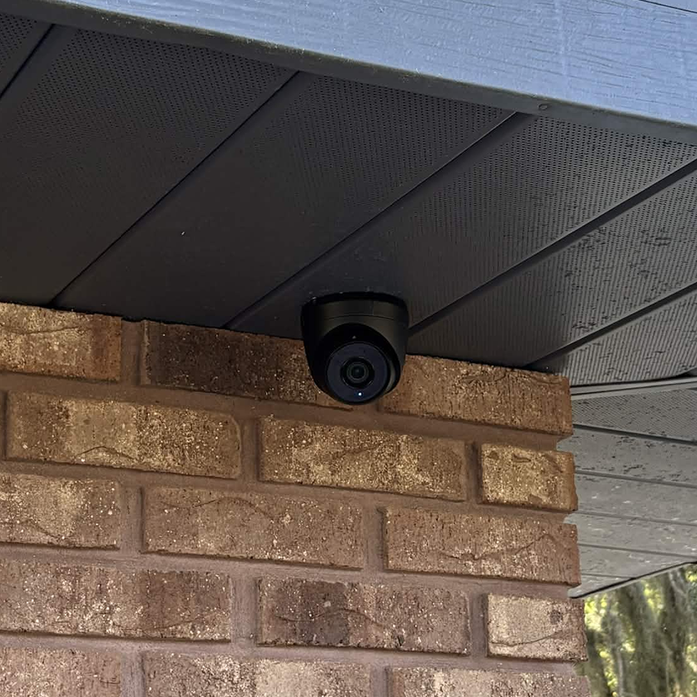 Security camera installation