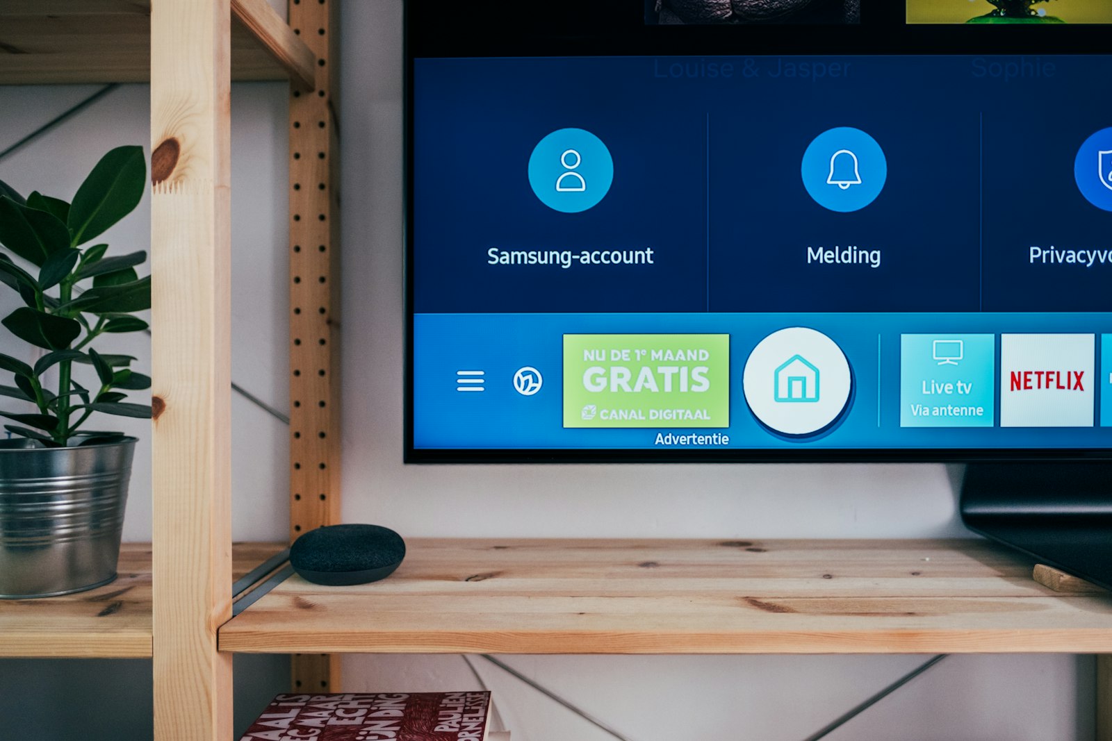 TV and device installation